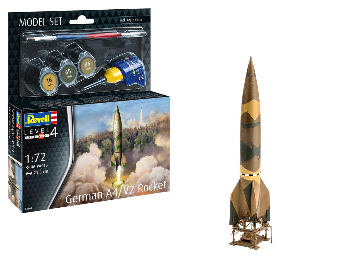 Model Set German A4-V2 Rocket