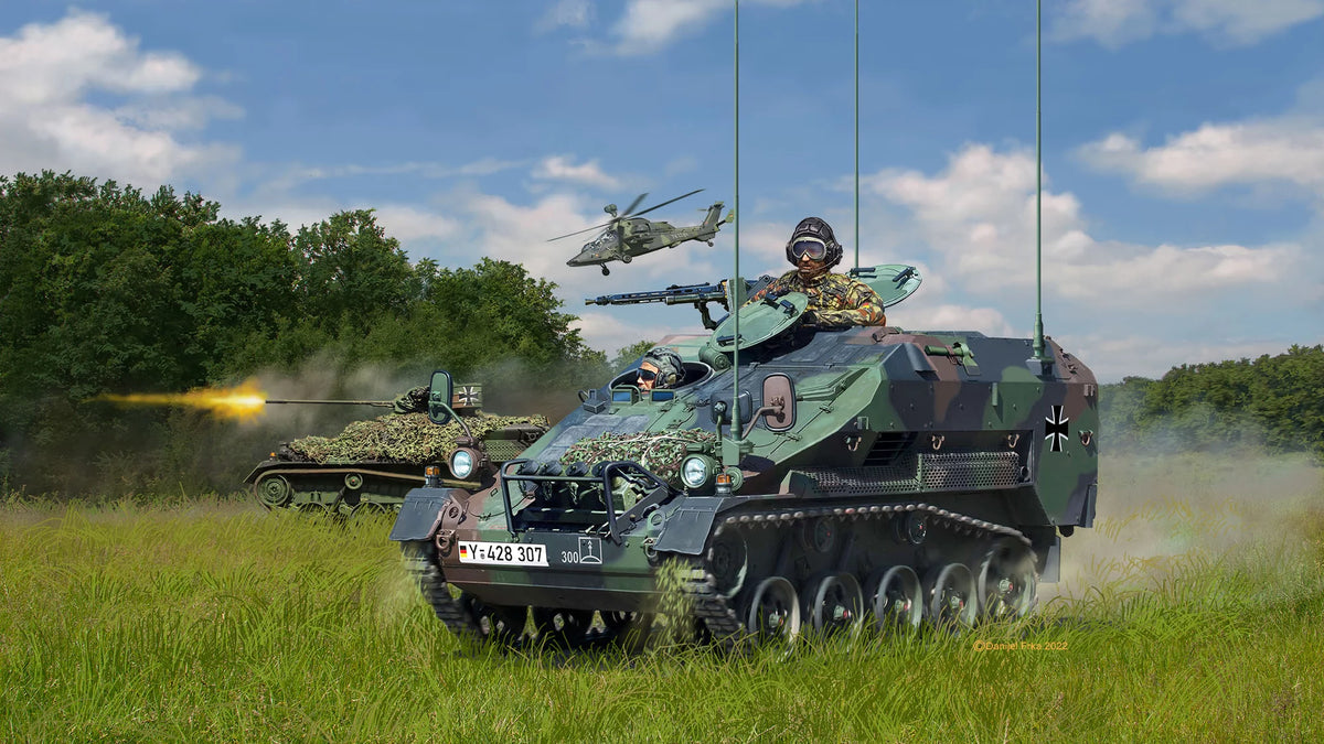 Sada modelů Wiesel 2 LeFlaSys BF-UF