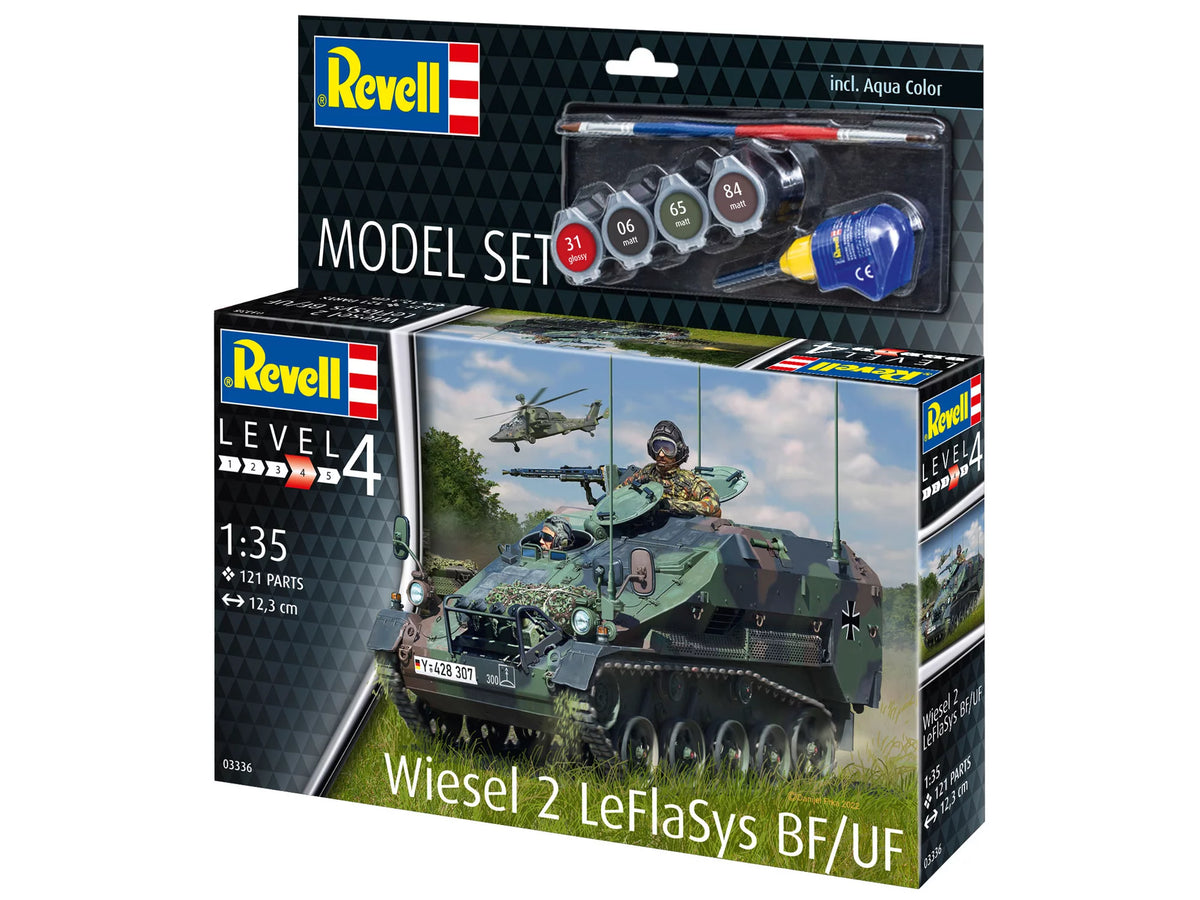Sada modelů Wiesel 2 LeFlaSys BF-UF