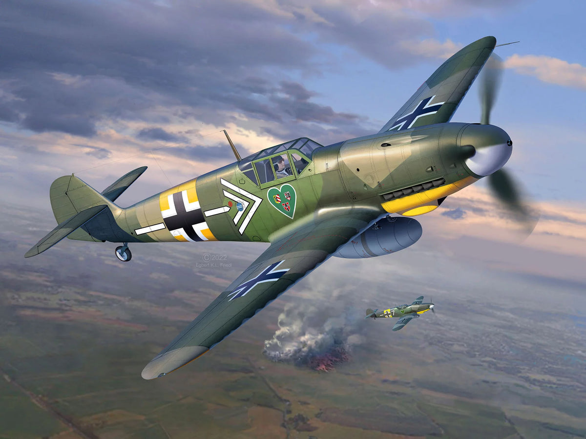 Modellkészlet Messerschmitt Bf109 G-2-4