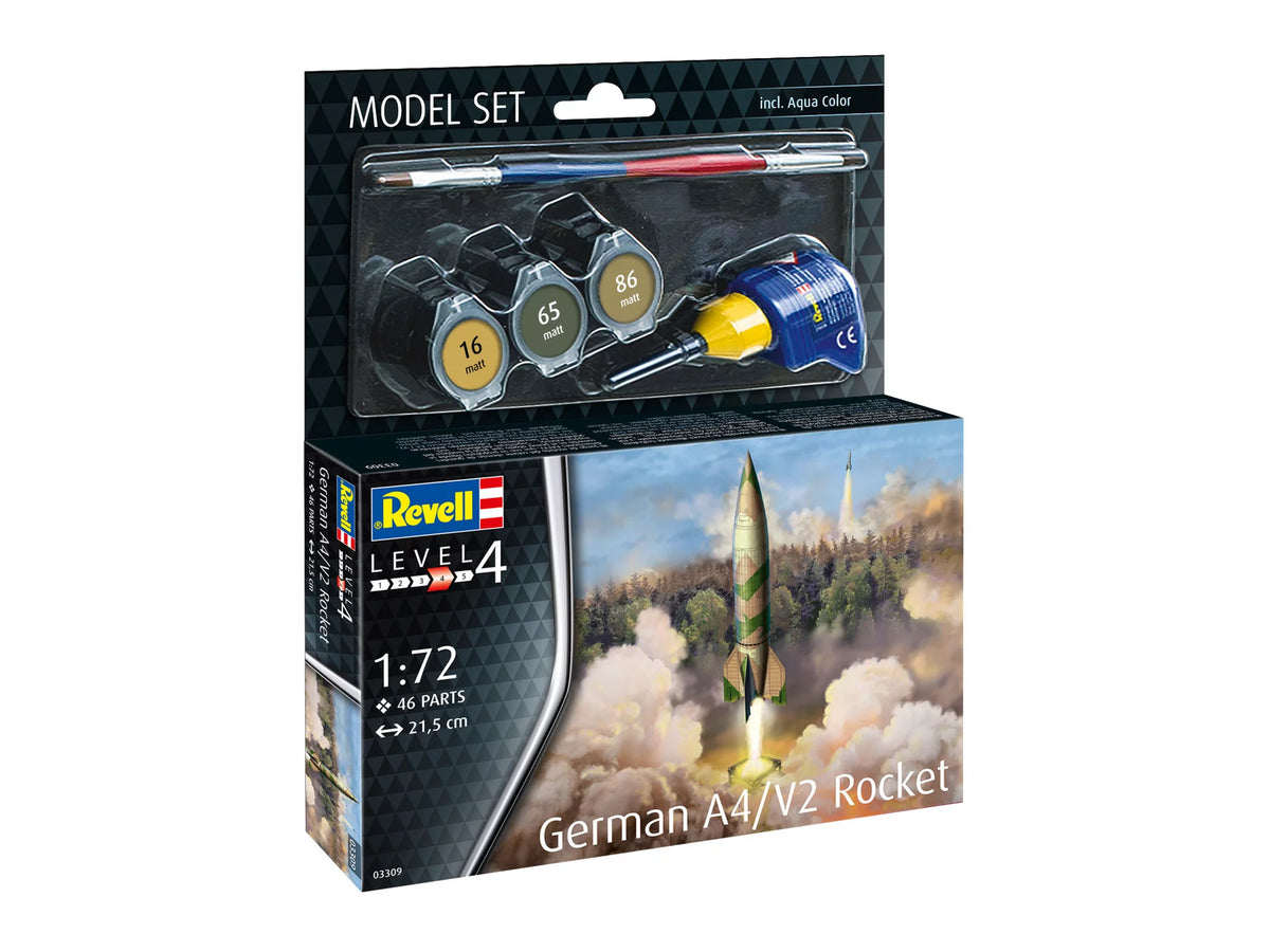 Model Set German A4-V2 Rocket