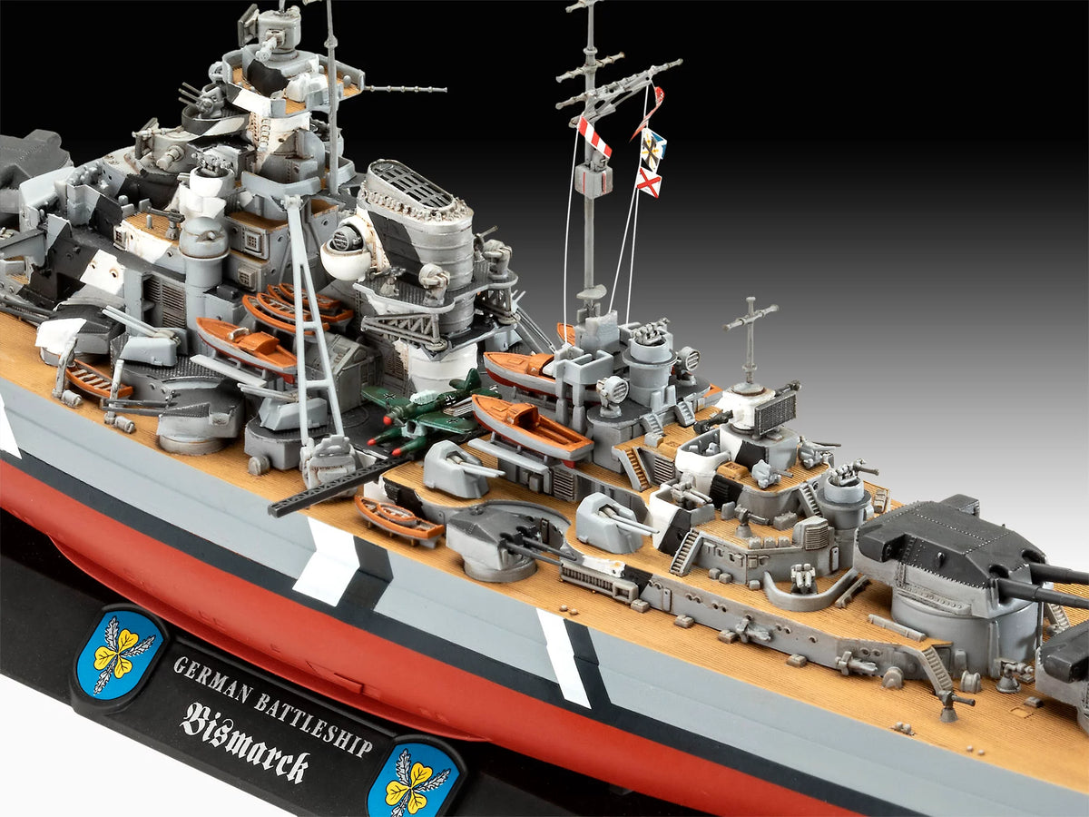 Geschenkset  The Legendary Bismarck (1:700-1:1200)