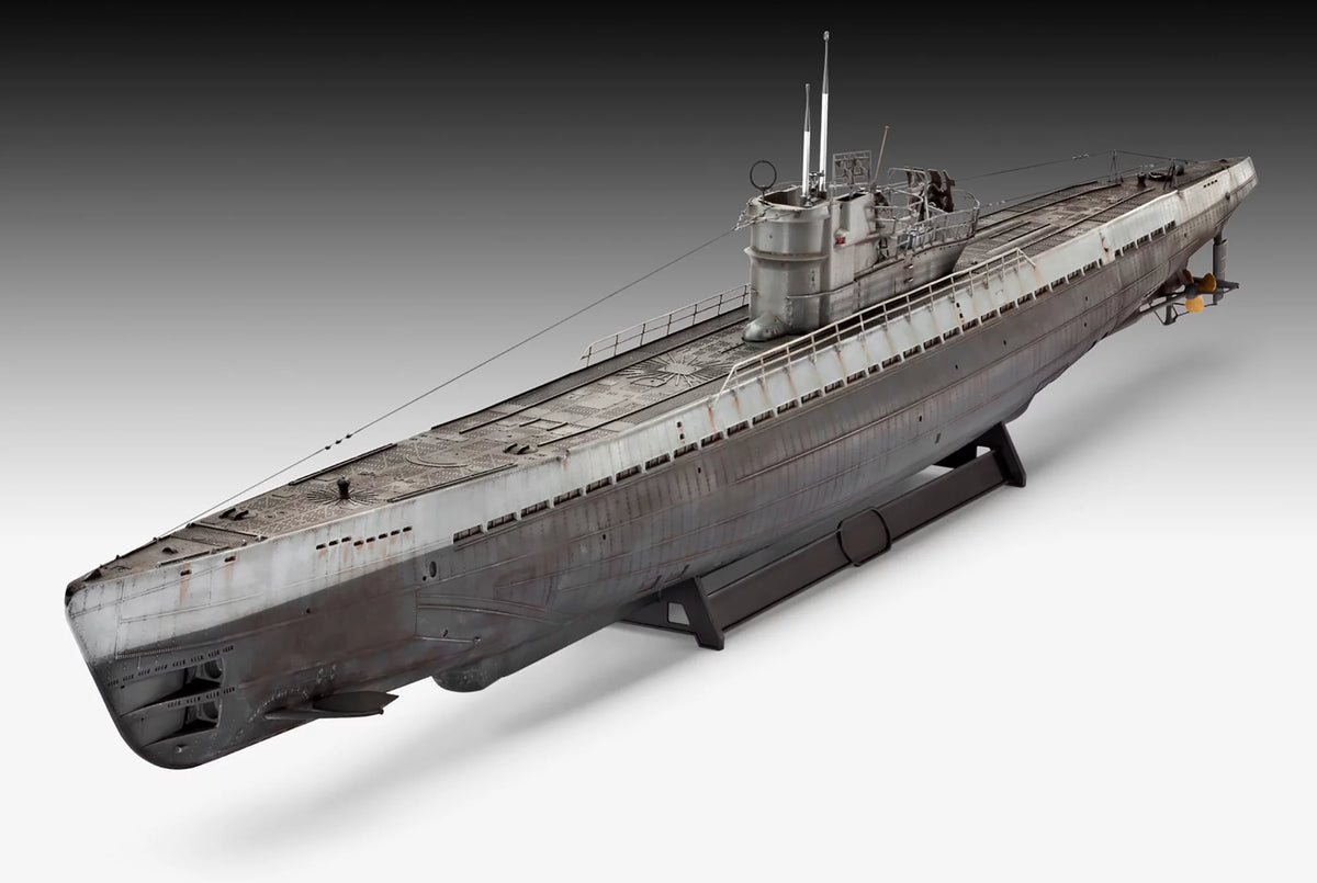 German Submarine Type IX C(U505)"Platinum Edition"