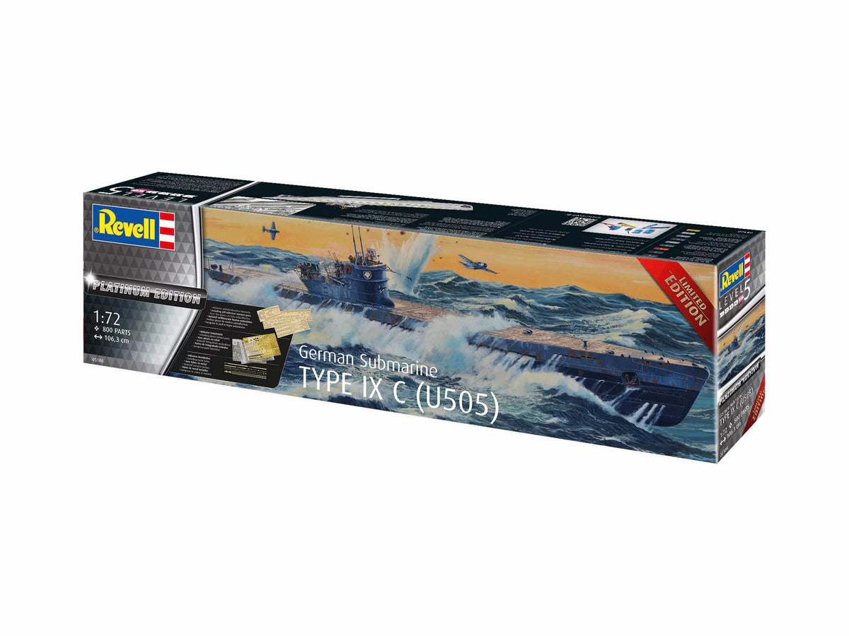 German Submarine Type IX C(U505)"Platinum Edition"