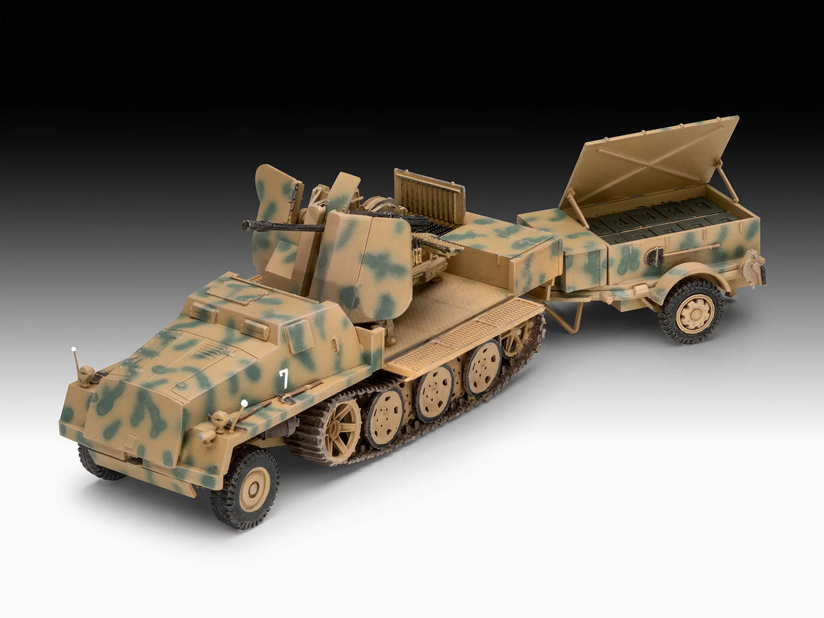 Sada modelů sWS s návěsem Flak43 a Sd.Ah58