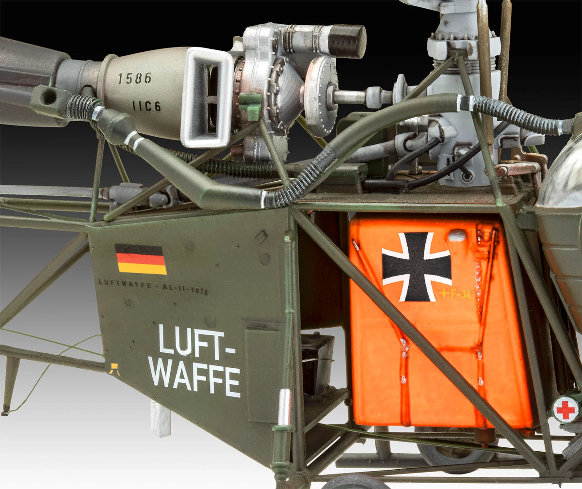 Set di modelli Alouette II