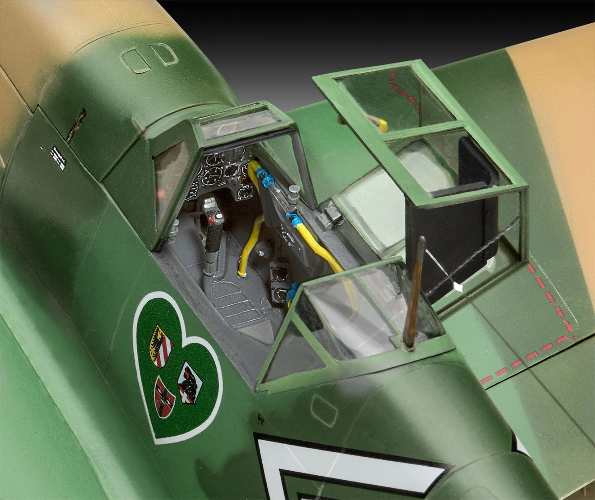 Modellkészlet Messerschmitt Bf109 G-2-4