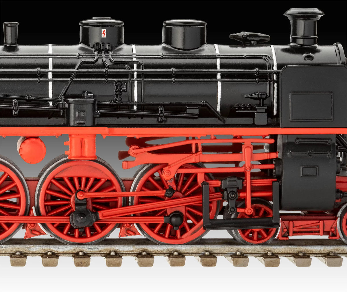 Locomotora de tren expreso BR 18 505 con ténder 2'3' T38