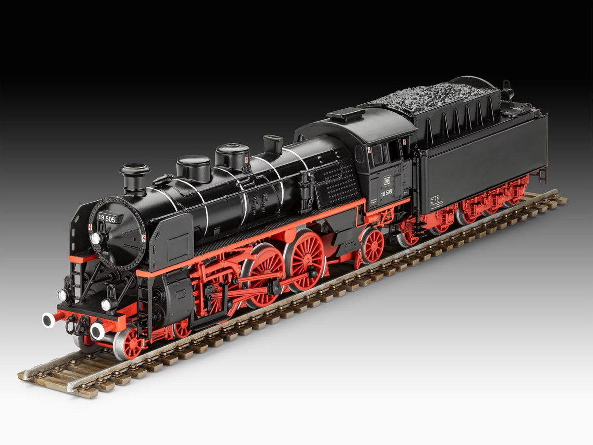 Locomotora de tren expreso BR 18 505 con ténder 2'3' T38