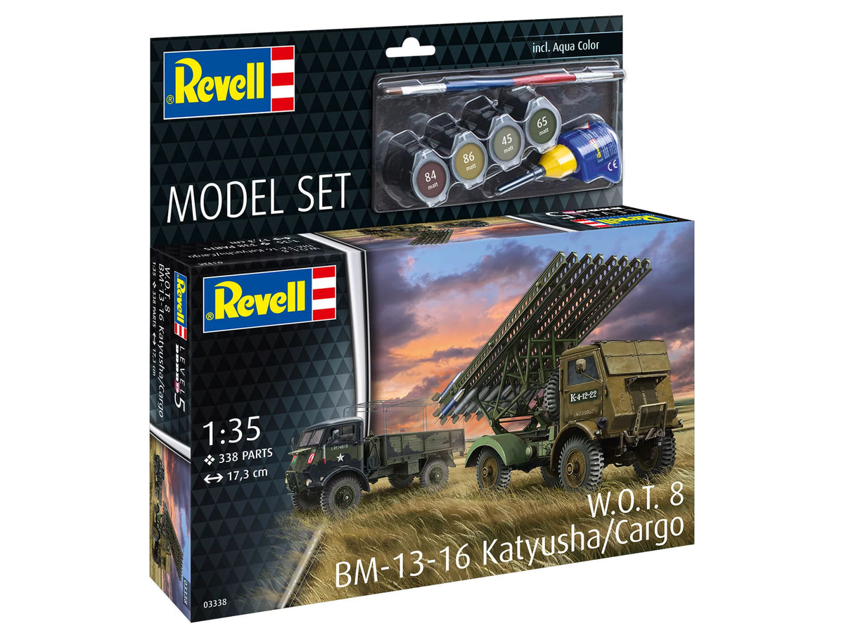 Model Set W.O.T. 8 BM-13-16 Katyusha-Cargo