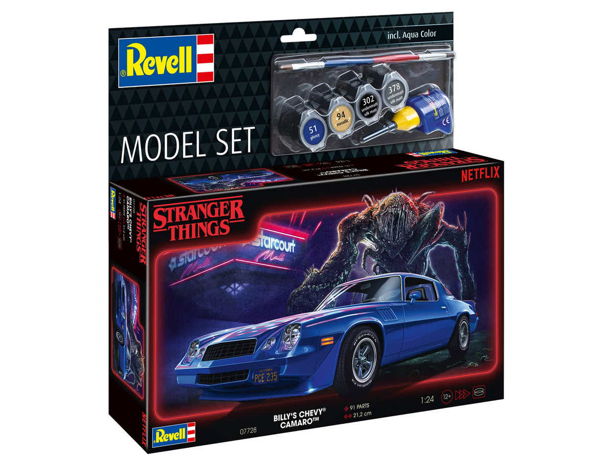Model Set "StrangerThings"Billy'sChevy Camaro Z-28