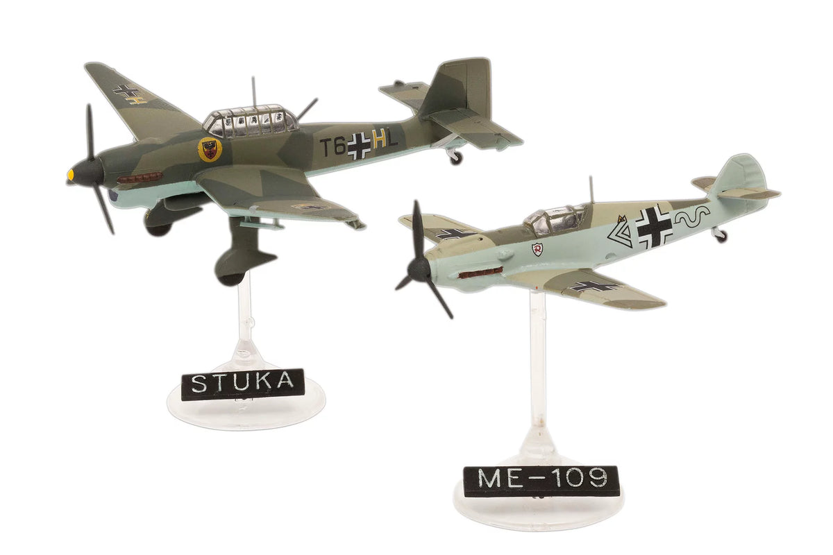 Messerschmitt Bf109E - Junkers Ju87B Stuka