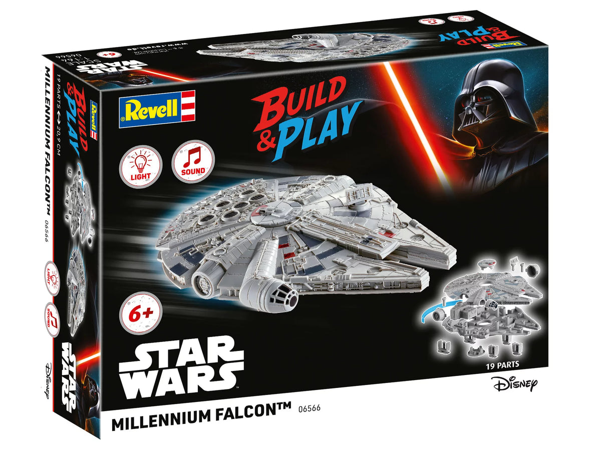 Millennium Falcon (Light-Sound): Build - Play