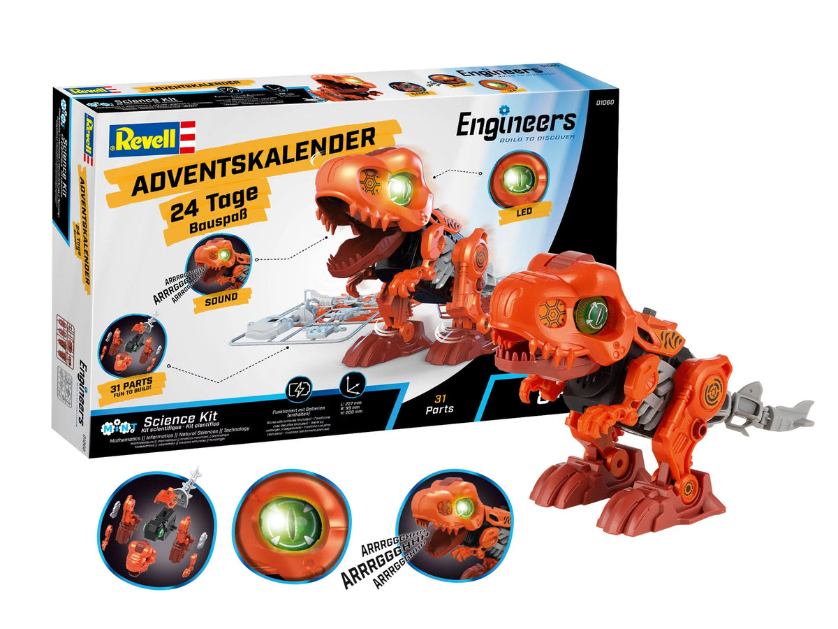 Adventskalender Engineers „Electric T.Rex“