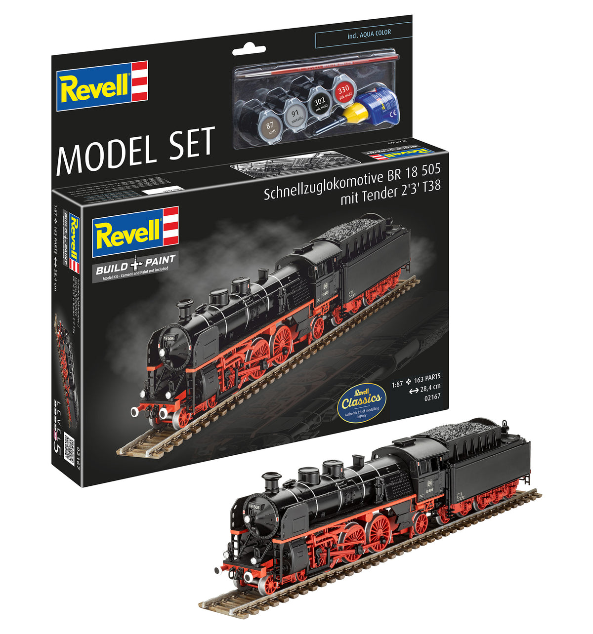 Model Set Express Loco BR 18 505 with Tender