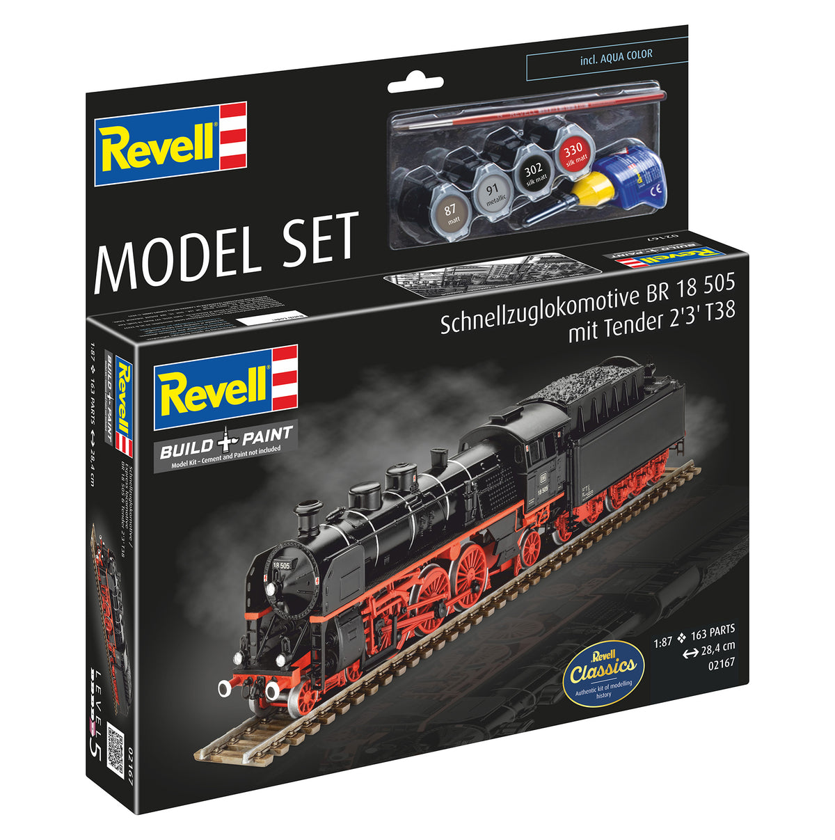 Model Set Express Loco BR 18 505 with Tender
