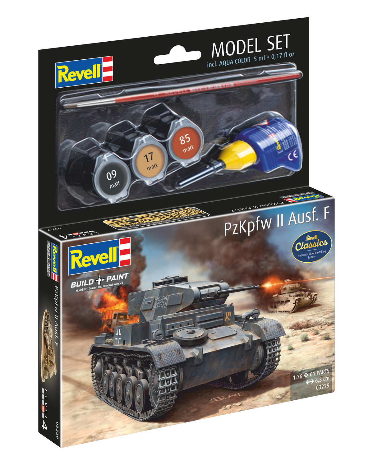 Model Set PzKpfw II Ausf. F