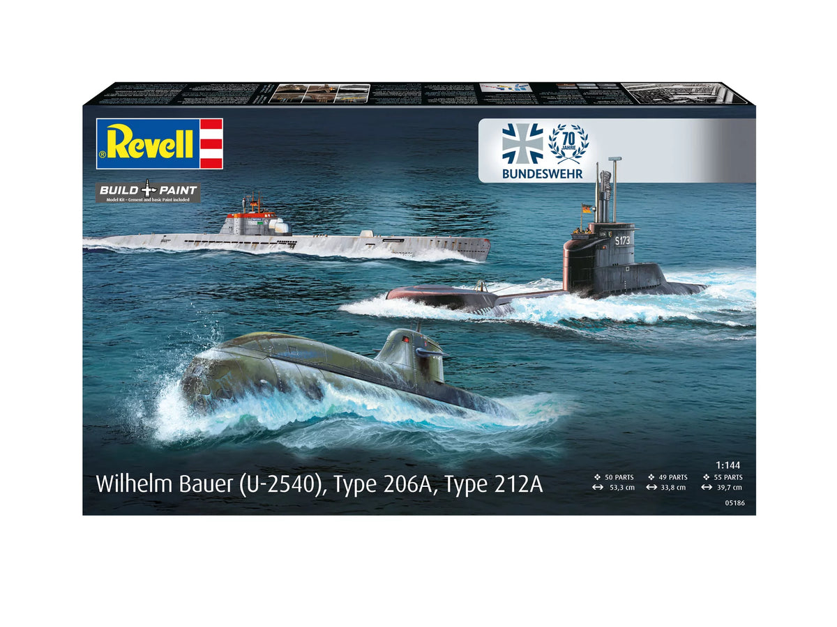 70 Years Bundeswehr: Wilhelm Bauer, Type 206A, Class 2