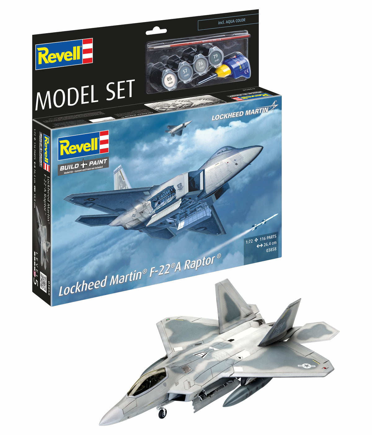 Model Set Lockheed Martin F-22A Raptor