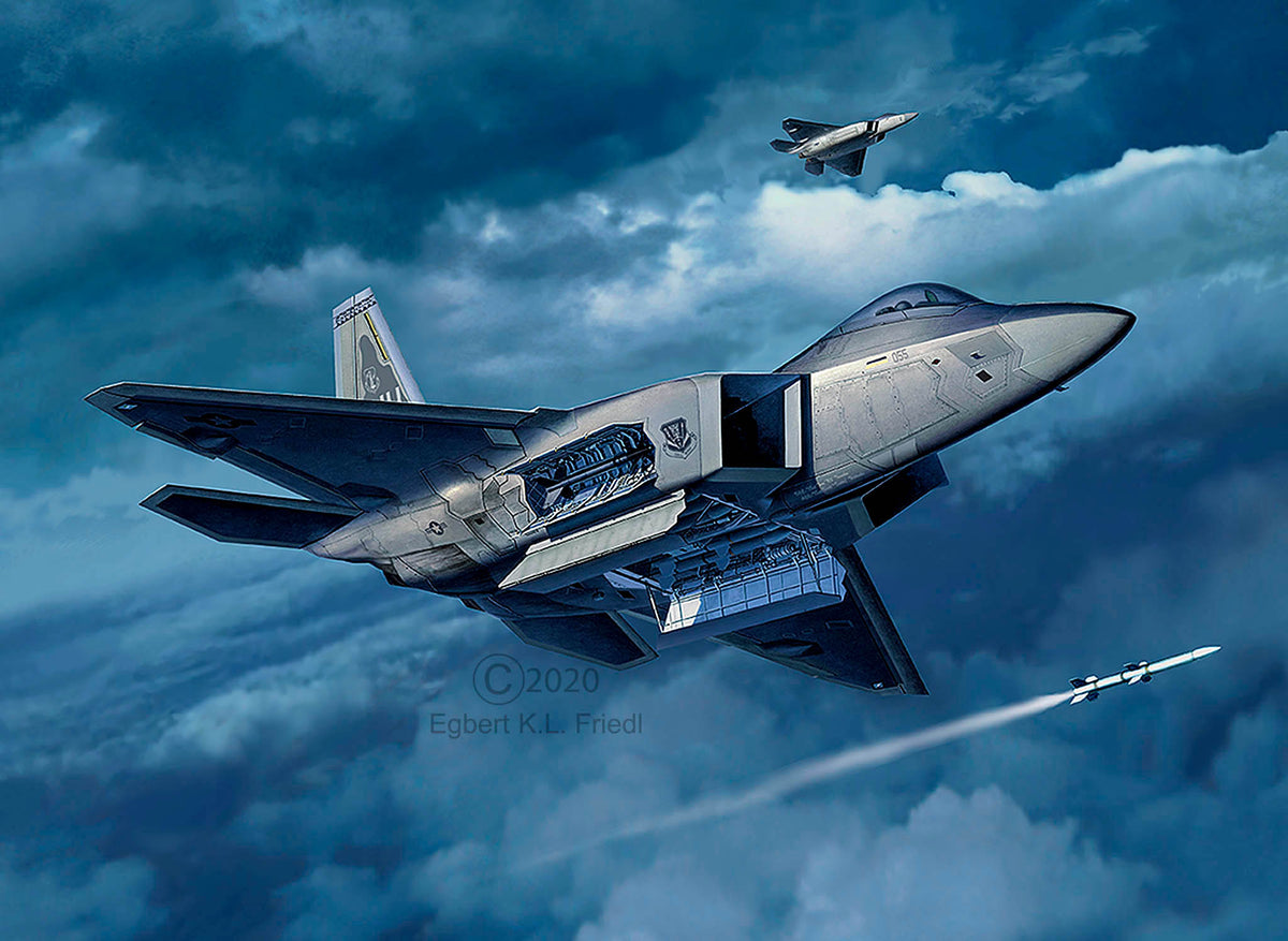 Model Set Lockheed Martin F-22A Raptor