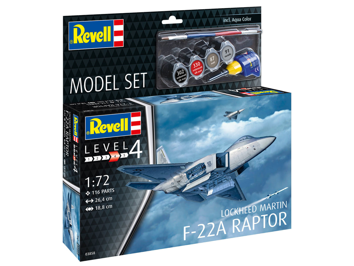 Model Set Lockheed Martin F-22A Raptor