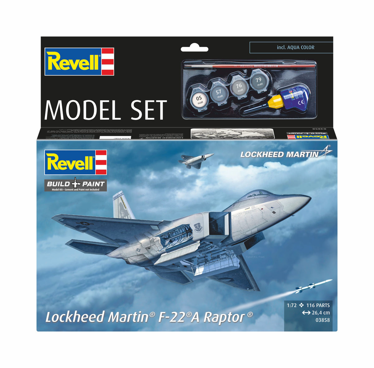 Model Set Lockheed Martin F-22A Raptor