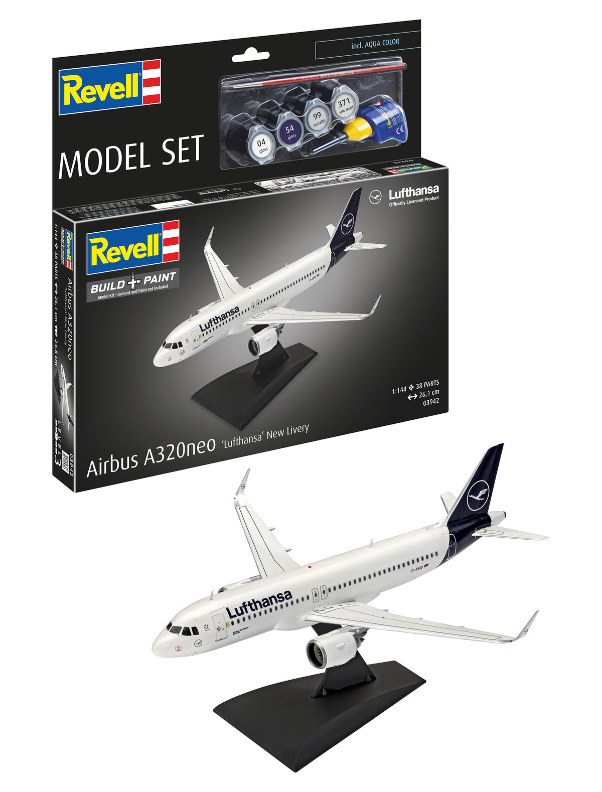Model Set Airbus A320neo Lufthansa "New Livery"