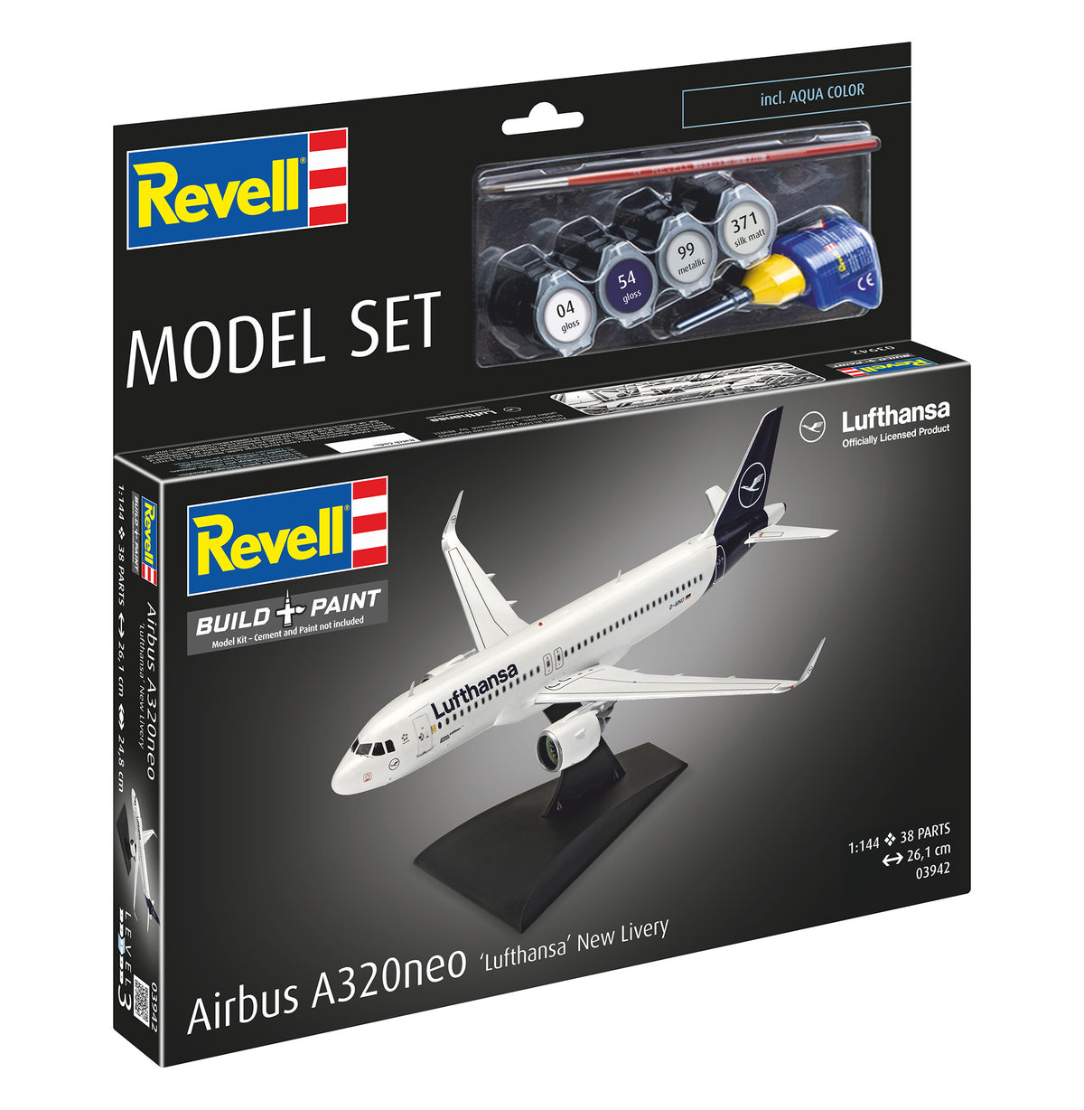 Model Set Airbus A320neo Lufthansa "New Livery"