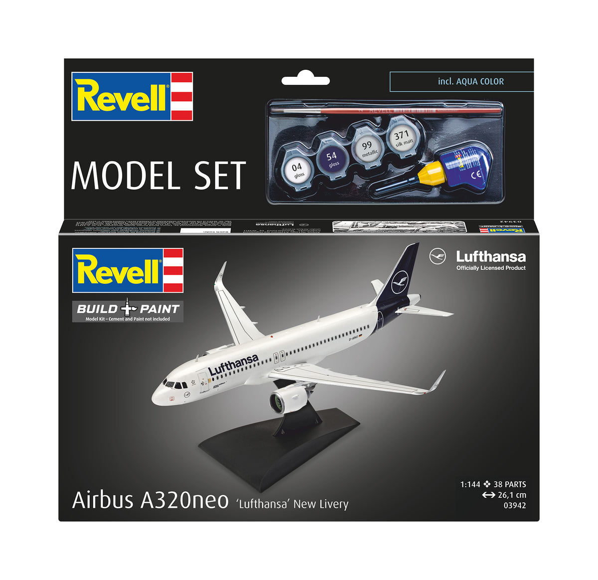 Model Set Airbus A320neo Lufthansa "New Livery"