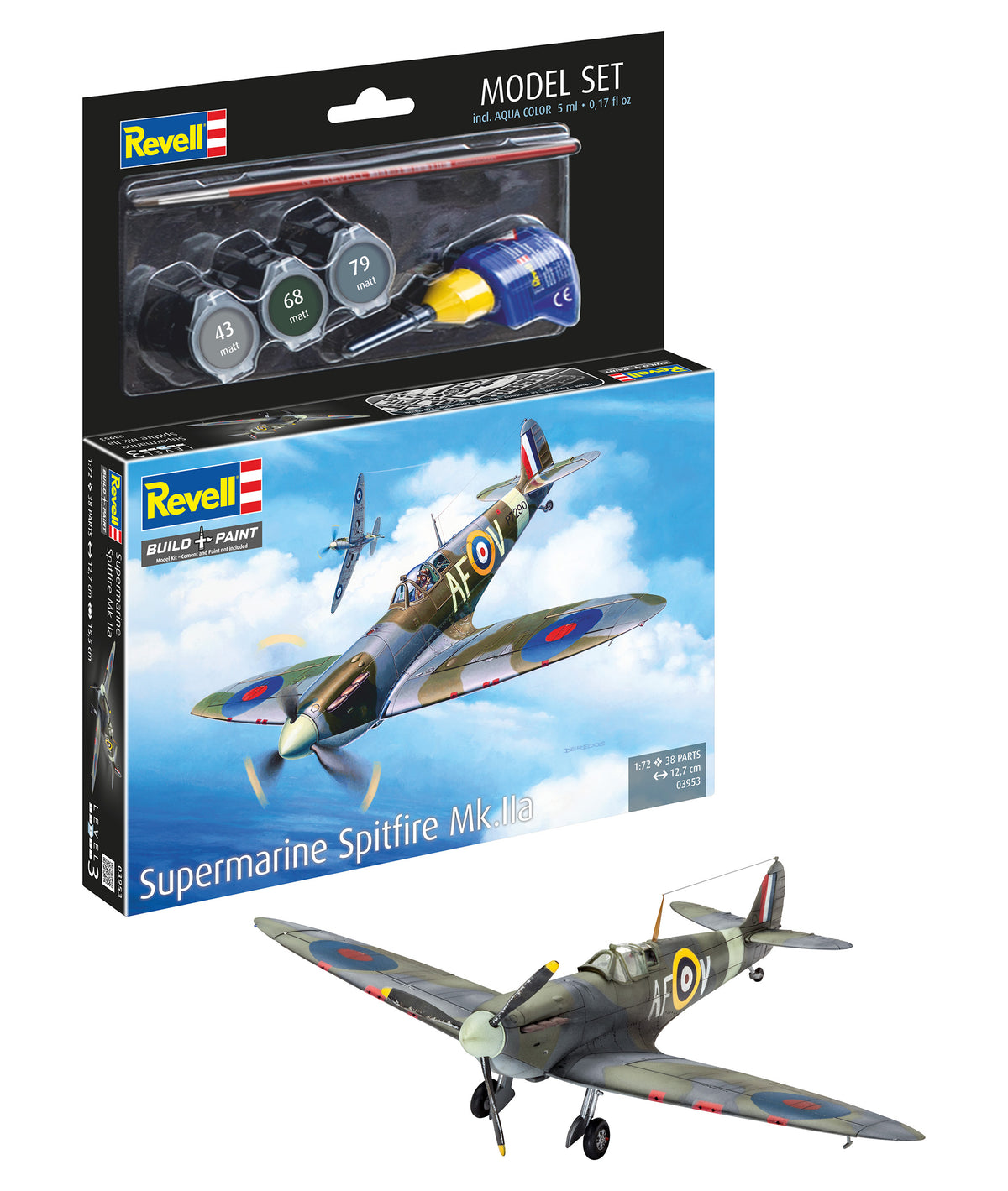 Model Set Spitfire Mk.IIa