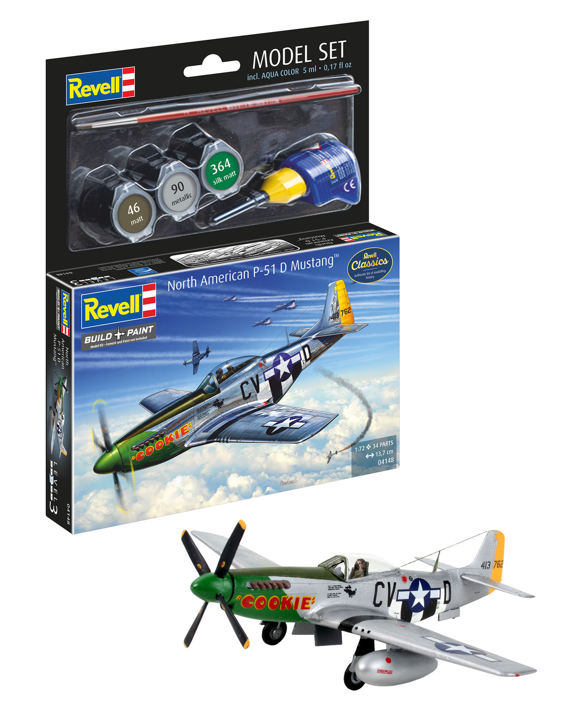 Model Set P-51D Mustang