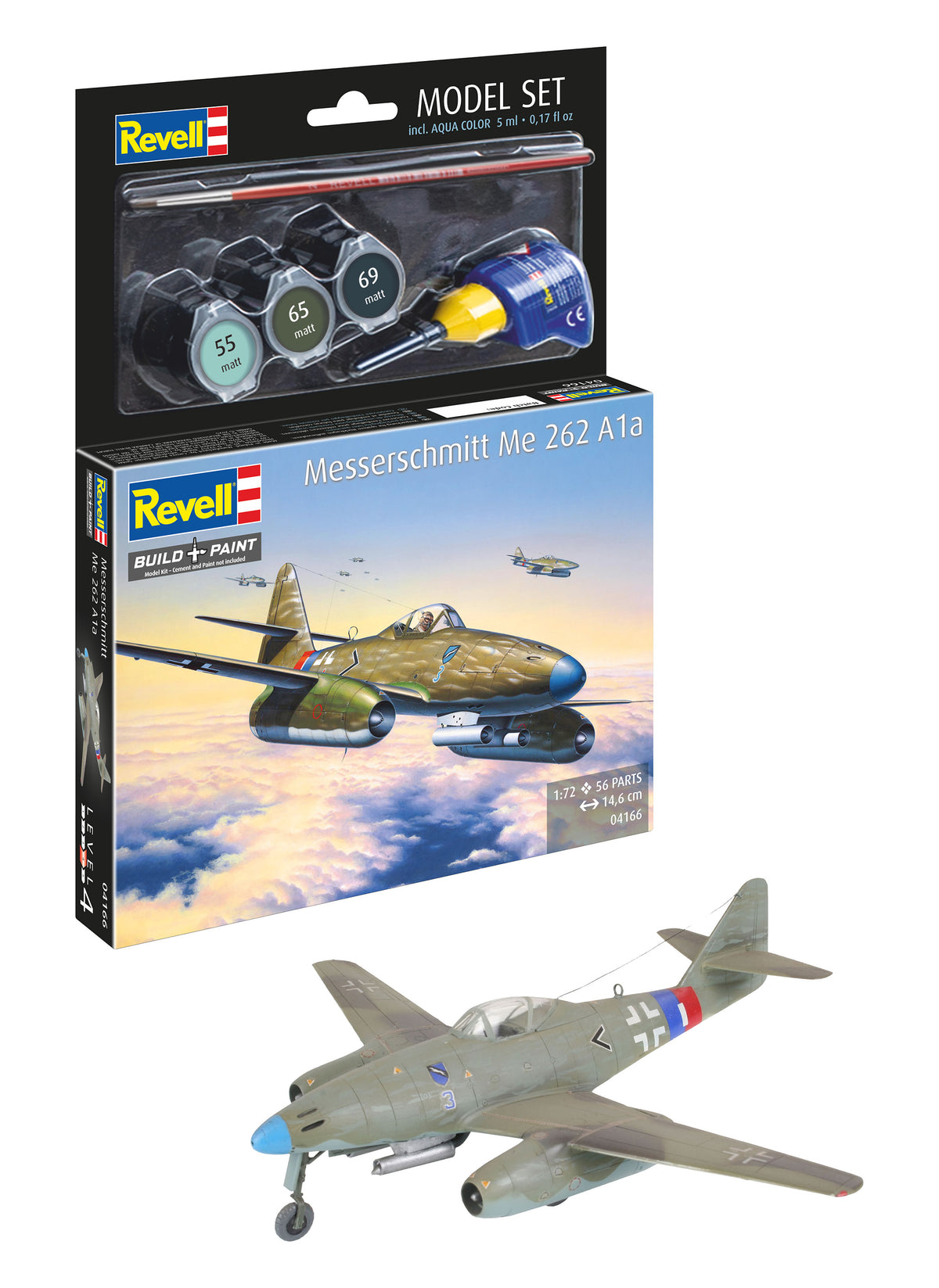 Model Set Messerschmitt Me 262 A1a