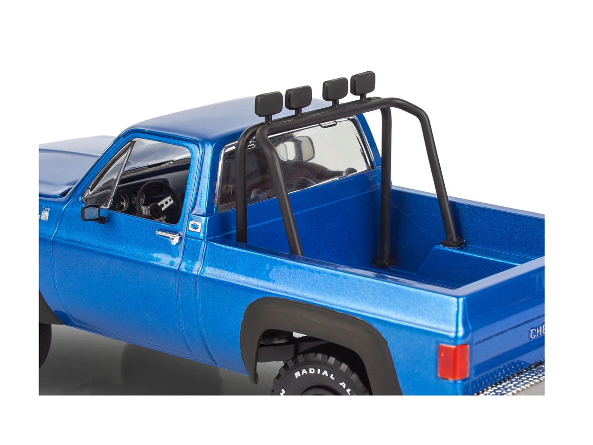 78 Chevy 4x4 Pickup + Malibu GP Virage and Trailer