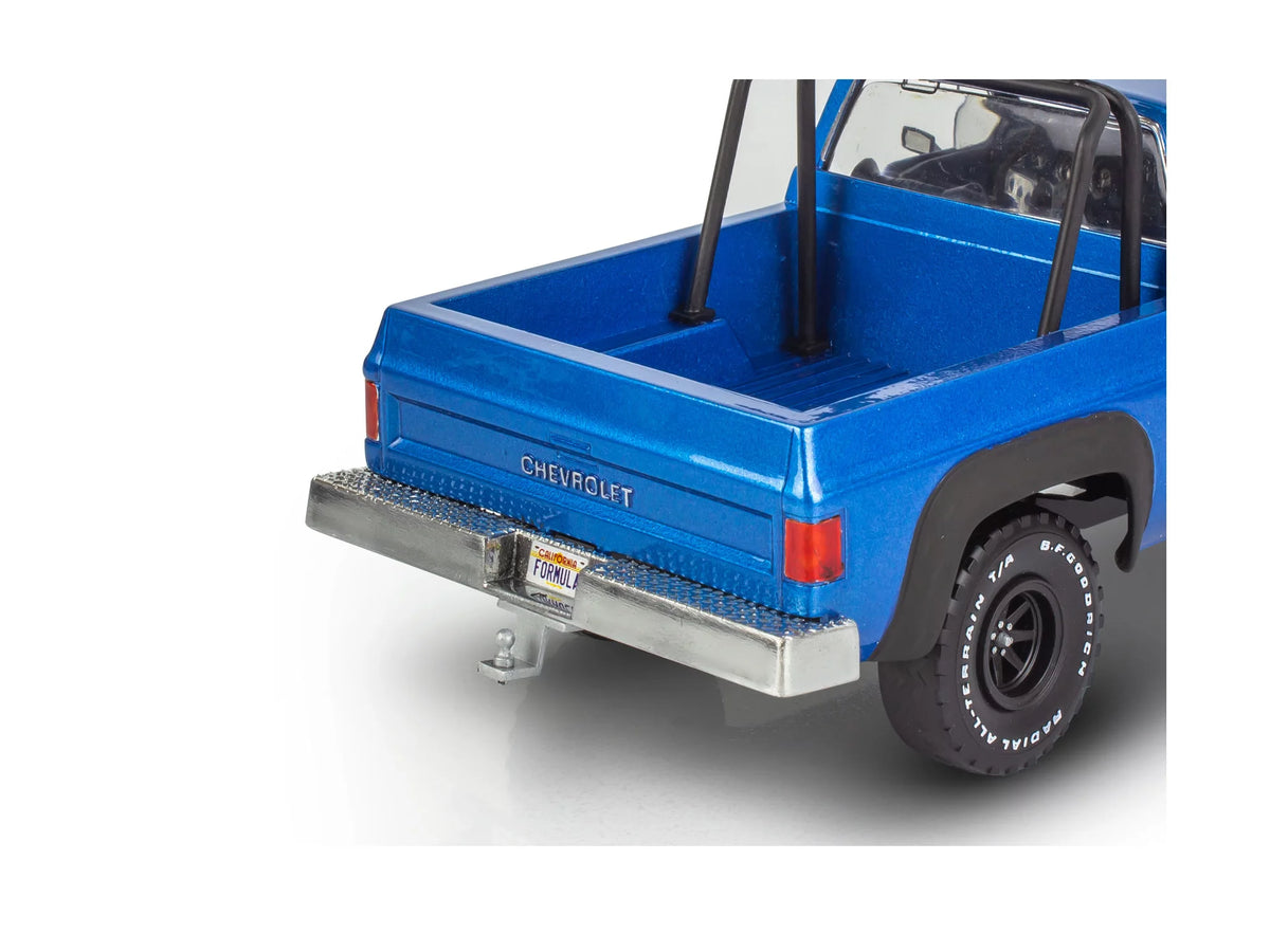 78 Chevy 4x4 Pickup + Malibu GP Virage and Trailer