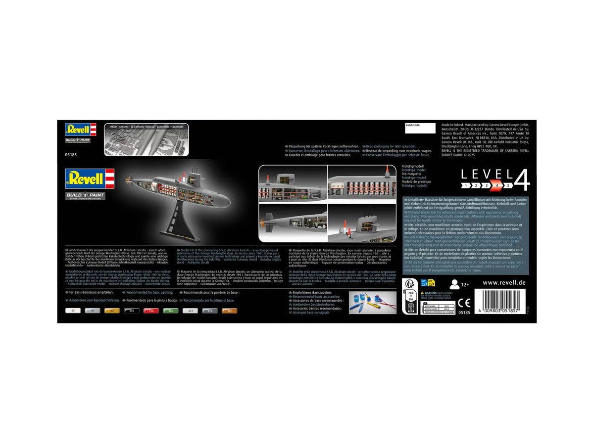 S.S.B. Abraham Lincoln met interieur