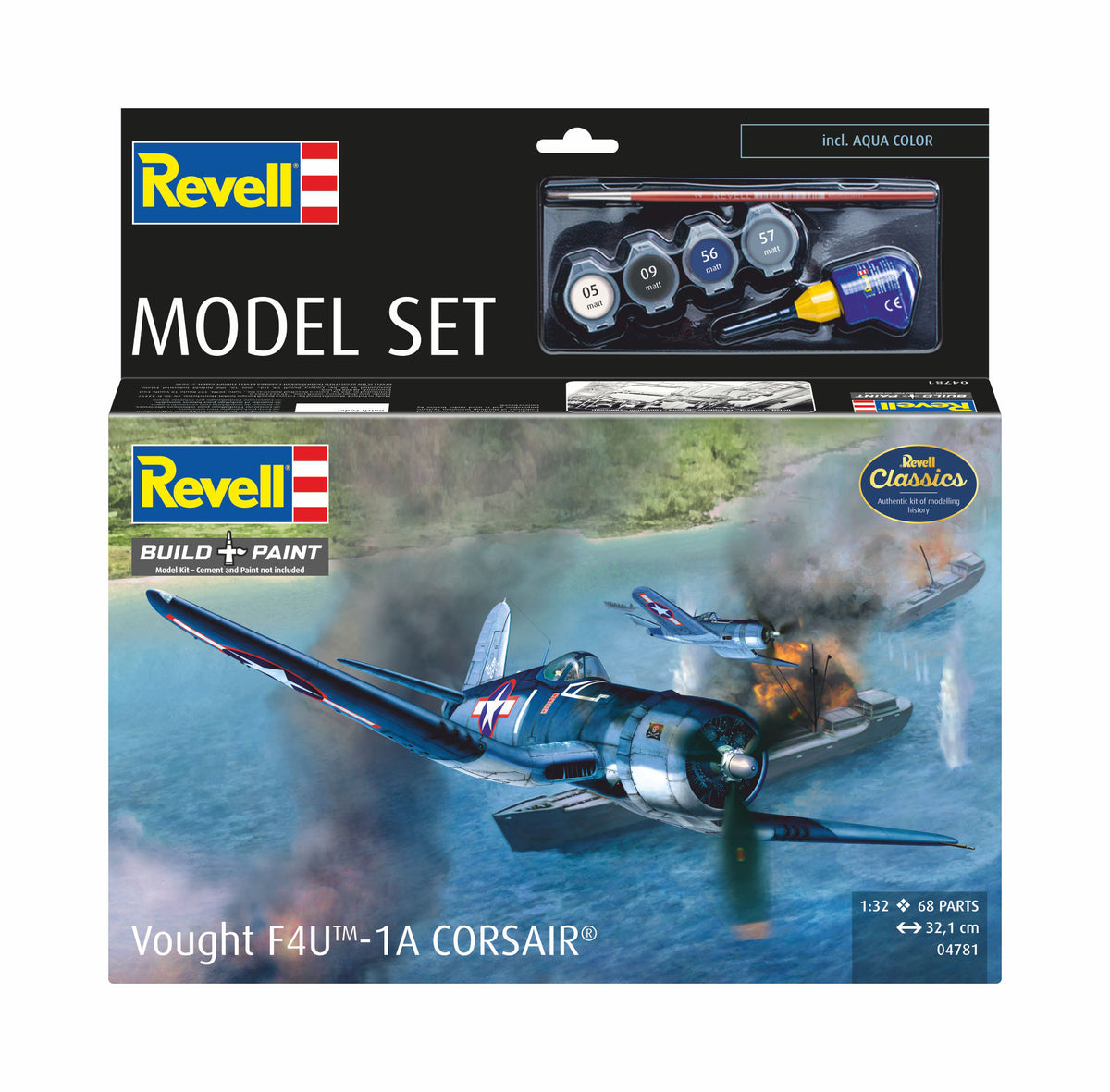 Set di modelli Vought F4U-1A CORSAIR