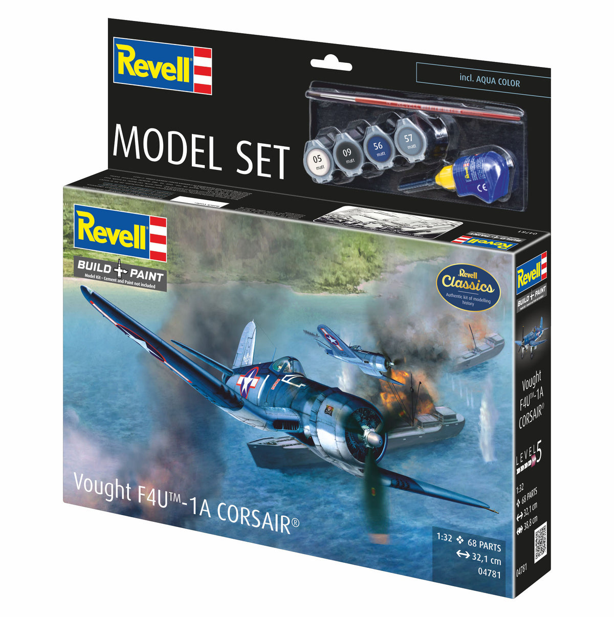 Set di modelli Vought F4U-1A CORSAIR