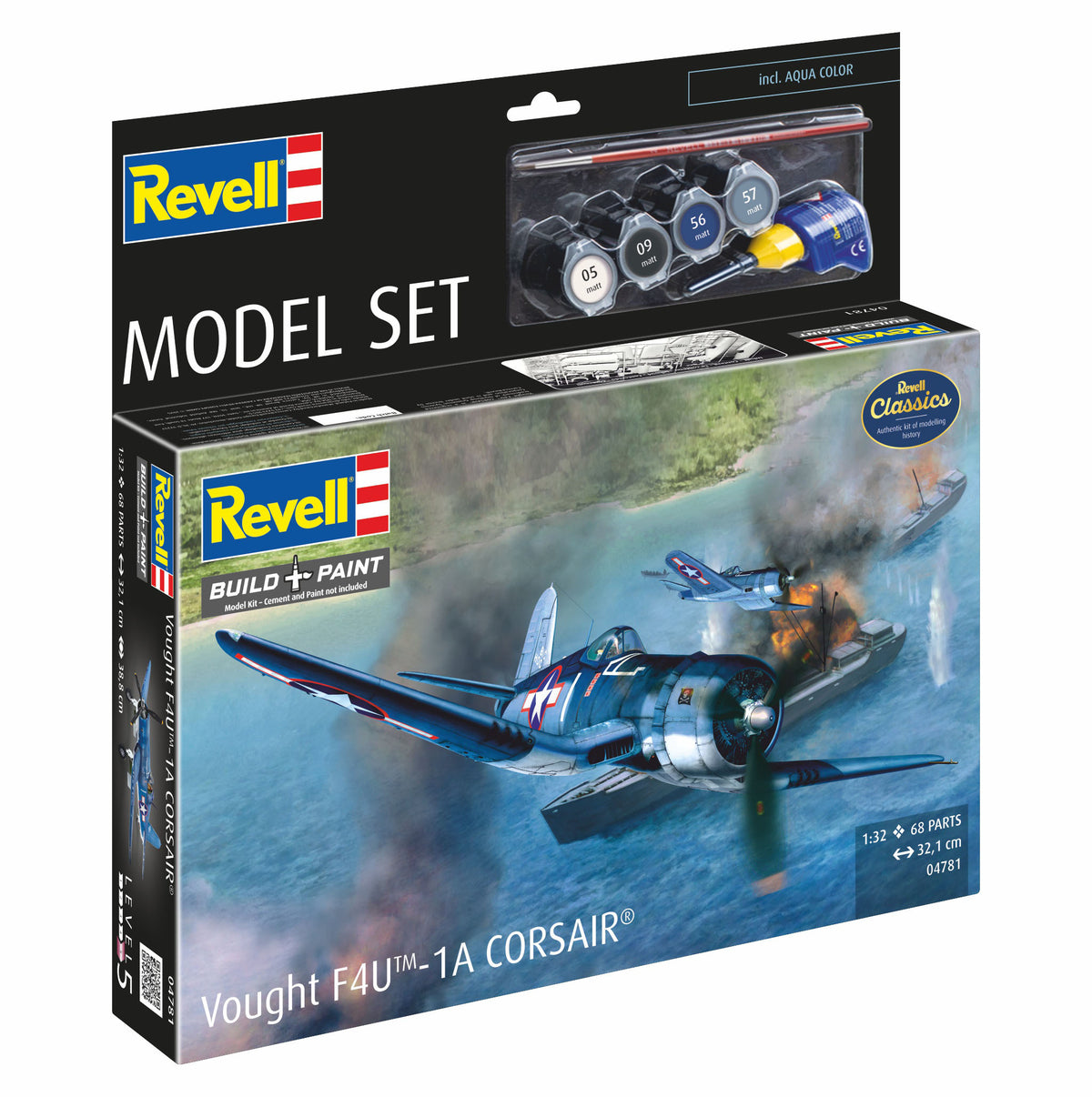 Set di modelli Vought F4U-1A CORSAIR