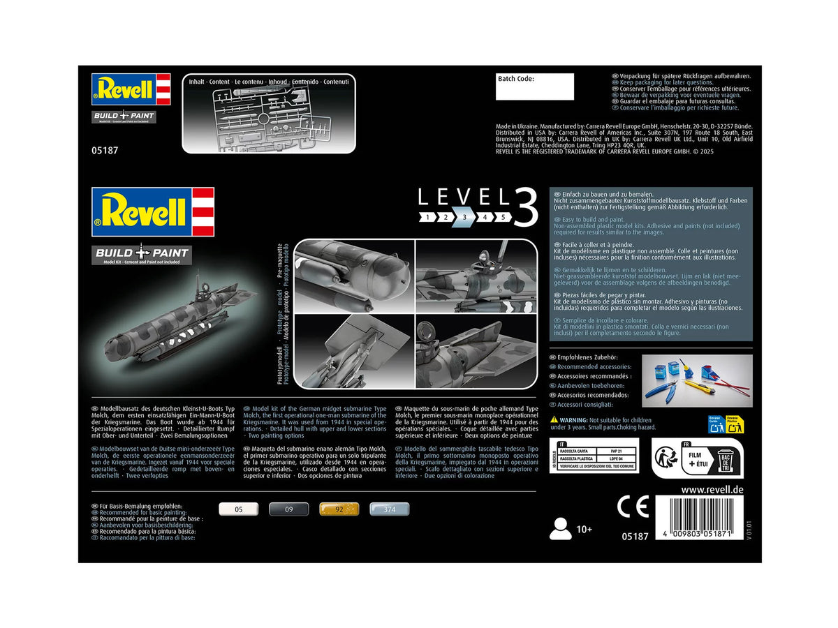 German Midget Submarine Type Molch