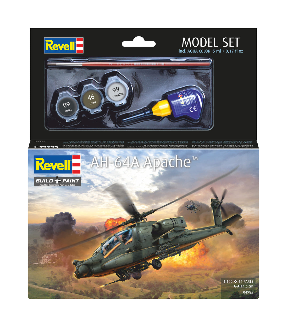 Modelset AH-64A Apache