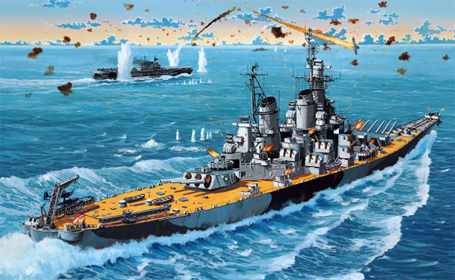 Model Set Battleship USS New Jersey