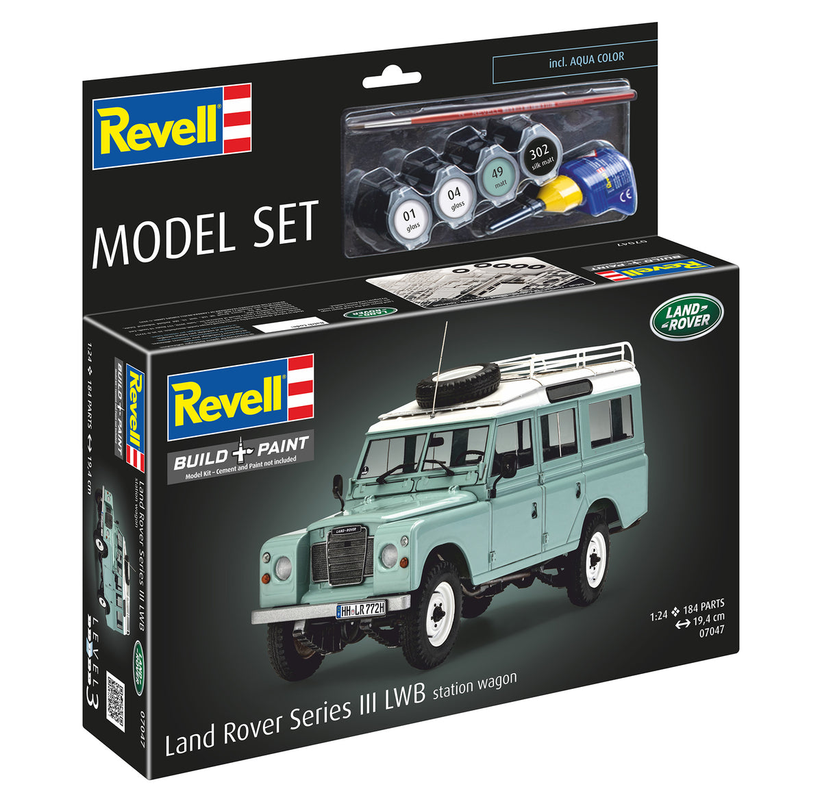 Modellkészlet Land Rover Series III LWB kombi