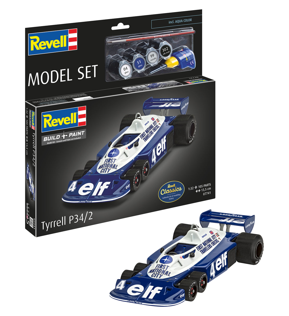 Model Set Tyrrel P34/2 6-Wheeler