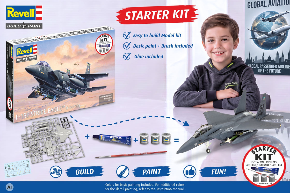 Starter Kit F-15E Strike Eagle & bombs
