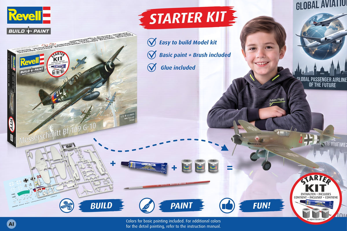 Starter Kit Messerschmitt Bf-109
