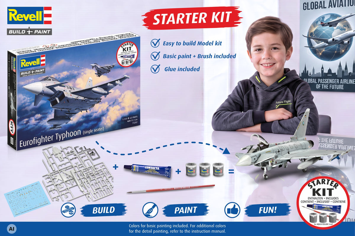 Starter Kit Eurofighter Typhoon (single seater)