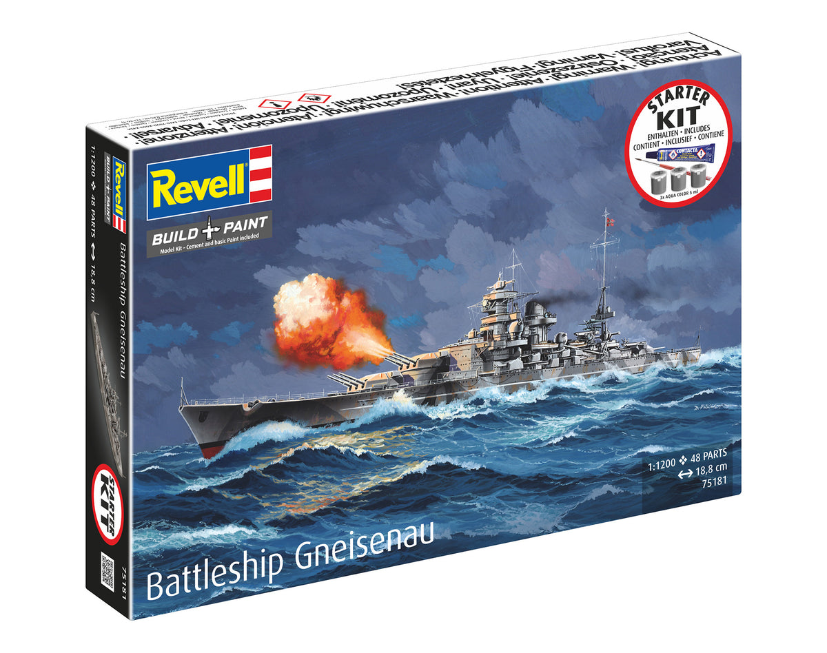 Starter Kit Battleship Gneisenau