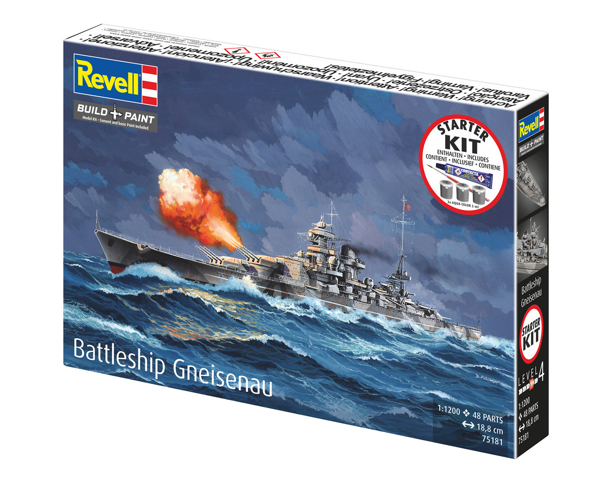 Starter Kit Battleship Gneisenau