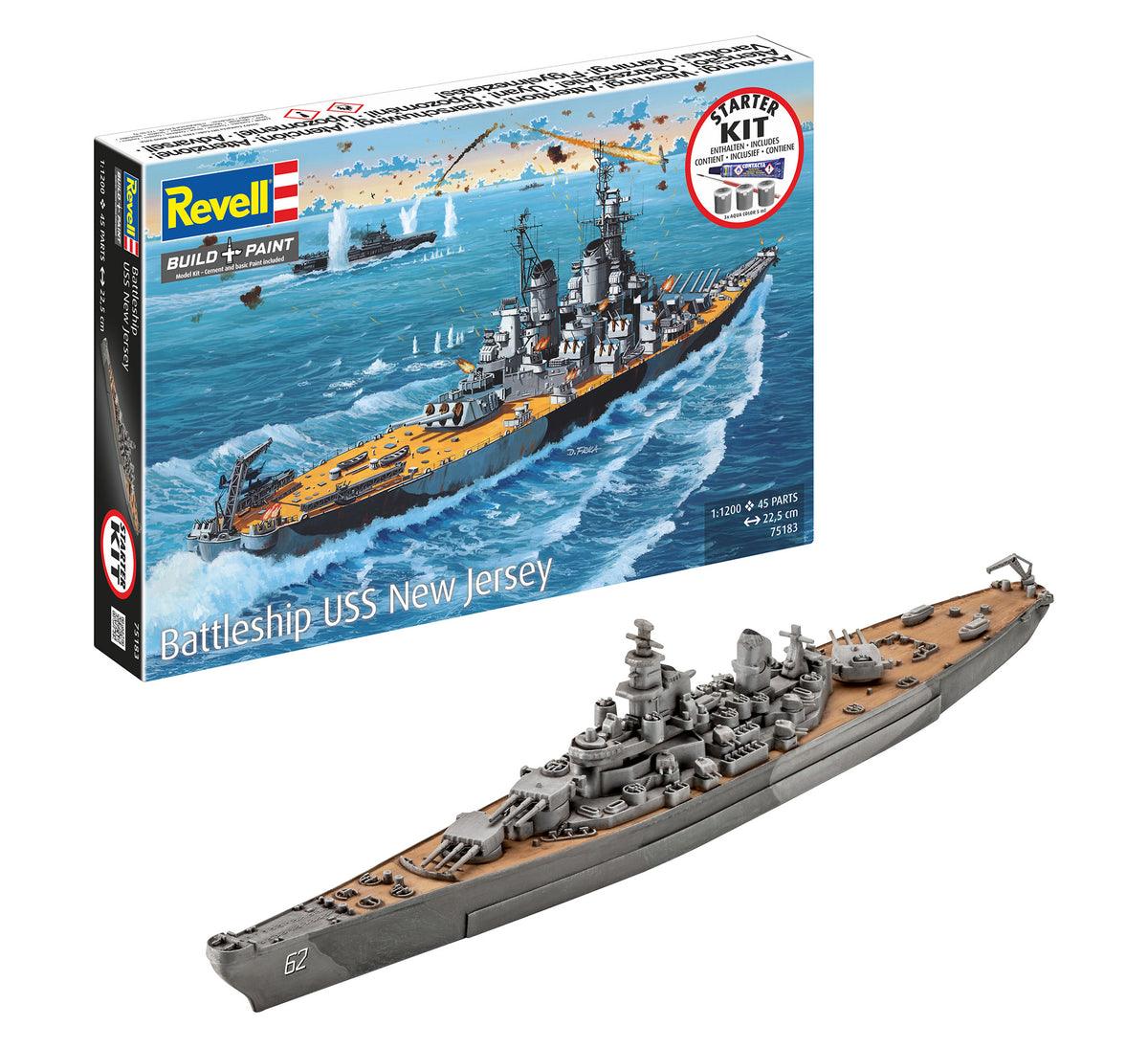 Starter Kit Battleship USS New Jersey