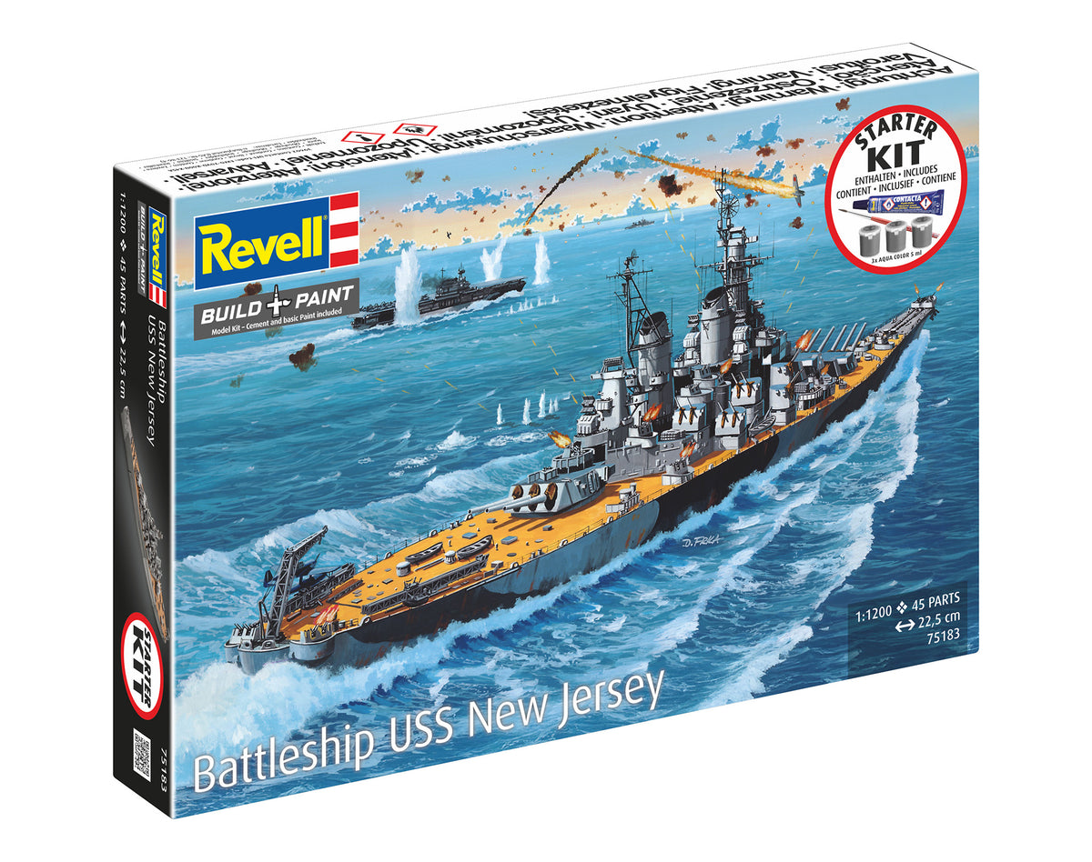 Starter Kit Battleship USS New Jersey